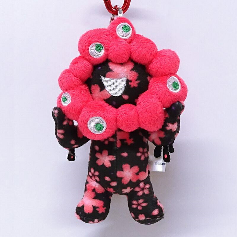 EXPO2025 ミャクミャク カラビナ付きマスコット 【桜/ブラック】のサムネイル