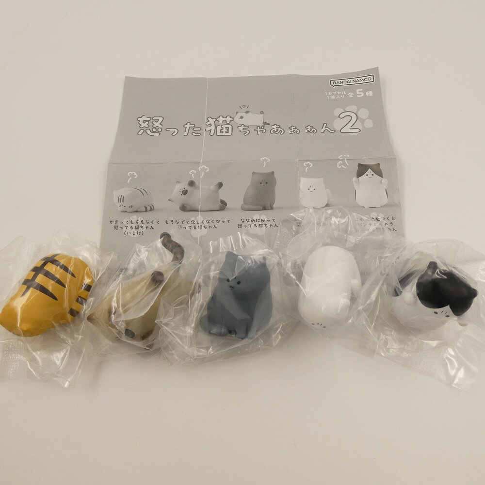 怒った猫ちゃあぁぁん 2 【全5種セット】のサムネイル