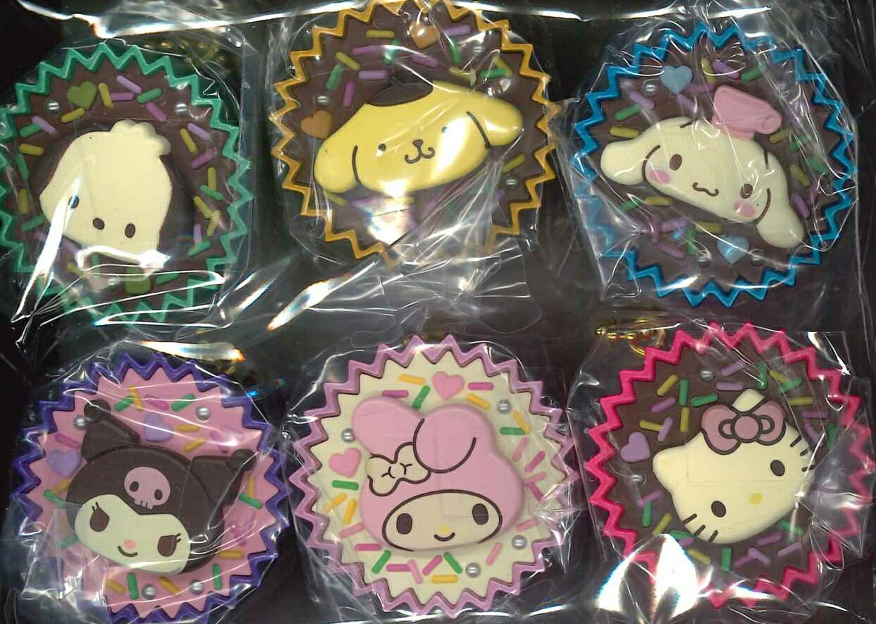 サンリオキャラクターズ 手作りおやつチャーム #平成女児チョコ 【各種】のサムネイル