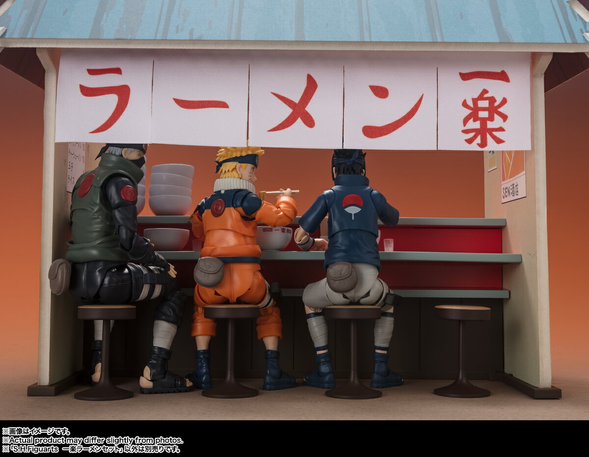 S.H.フィギュアーツ NARUTO-ナルト- 疾風伝 【一楽ラーメンセット】