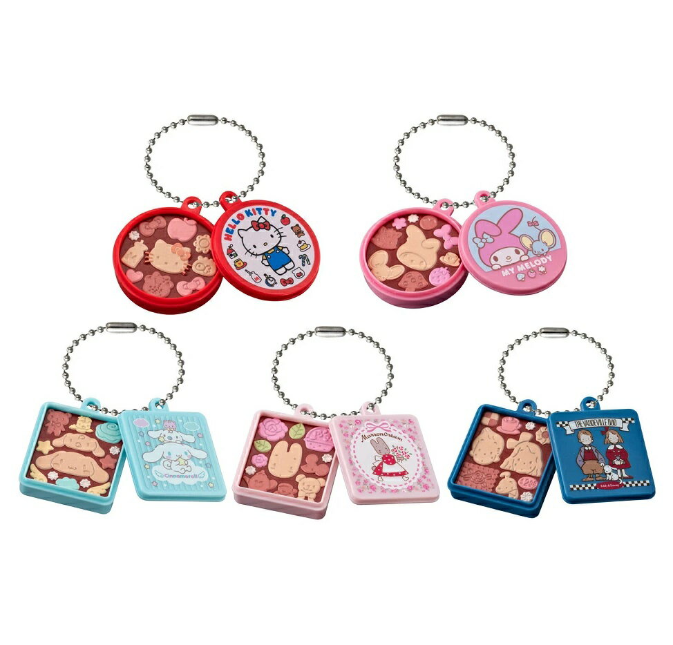 サンリオキャラクターズ クッキー缶チャーム 【全5種セット】...