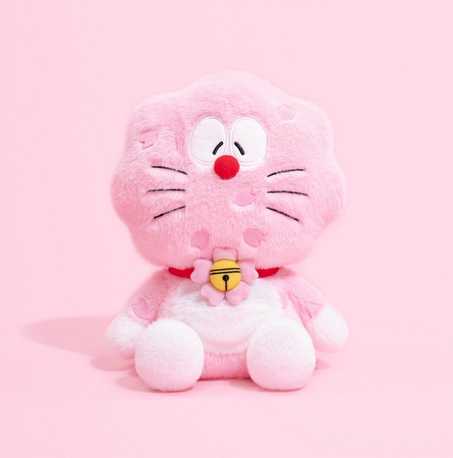 乐天商城 - 100%ドラえもん&フレンズ in 東京 桜フェスタオリジナル商品 【ドラえもんぬいぐるみ(桜)】