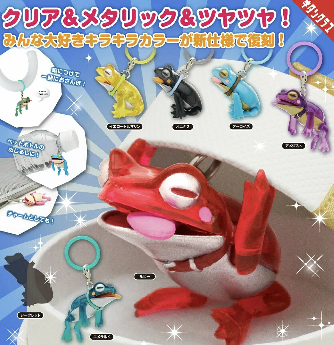 【11月発売予定】 おさんぽカエル Fit 宝石箱 【各種】 ※仮予約※