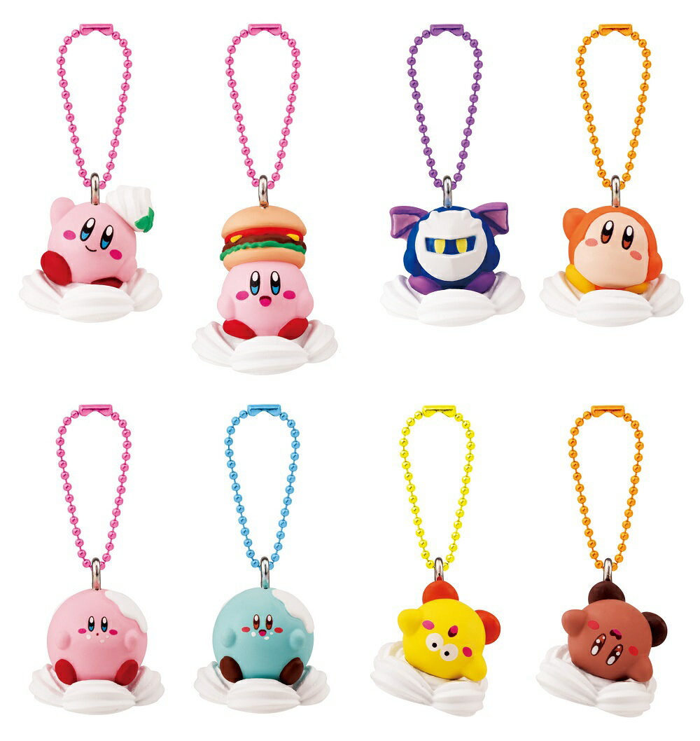 【5月発売予定】 カービィのグルメフェス まんまるたまごボーロ マスコットつき 【全8種セット】