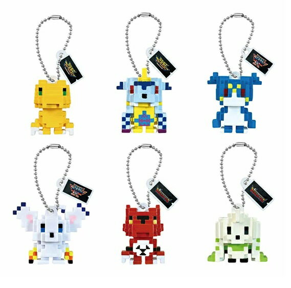 デジモン ドットフィギュアチャーム 【全6種セット】