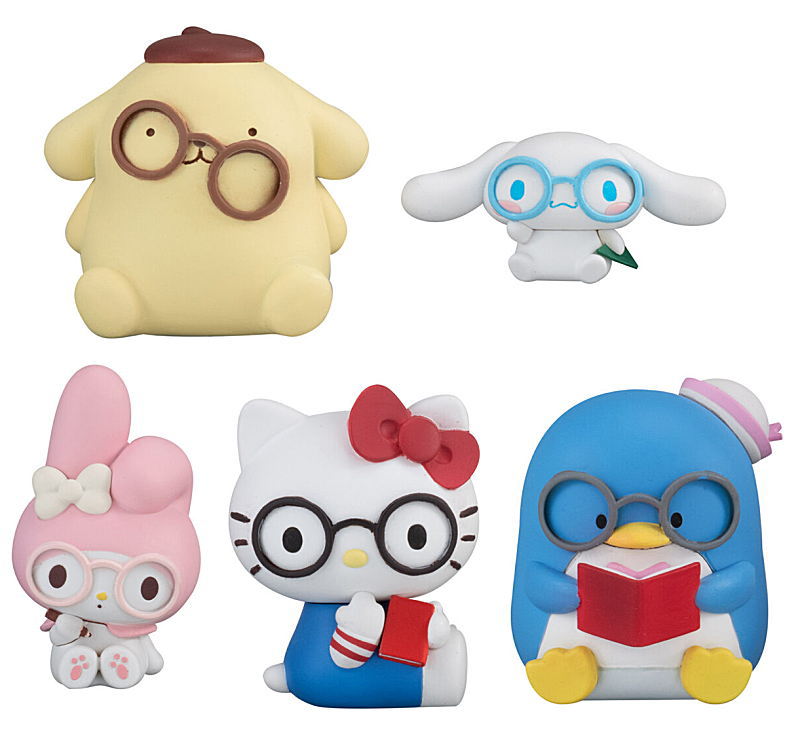 サンリオキャラクターズ めがねっこちゃんフィギュア 【全5種セット】