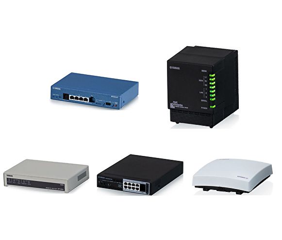 ヤマハ ネットワーク機器 ミニチュアコレクション 【全5種セット】