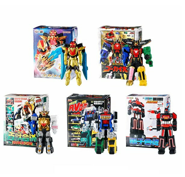 スーパー戦隊シリーズ DXロボミニチュア＆パッケージコレクション01 【全5種セット】