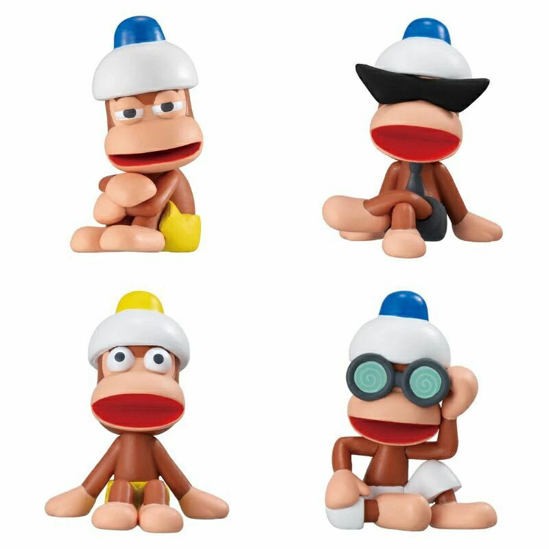 ガチャガチャ - サルゲッチュ まちぼうけ －いつになったら捕まえにくる？－ 【全4種セット】