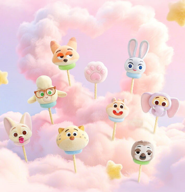 52TOYS BLINDBOX ズートピア マシュマロシリーズ 【各種】
