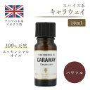 アロマオイル キャラウェイ 10ml イギリス製 天然精油100% ｜ エッセンシャルオイル アロマ リラックス ギフト プレゼント リフレッシュ 癒やし 集中 勉強 アロマテラピー