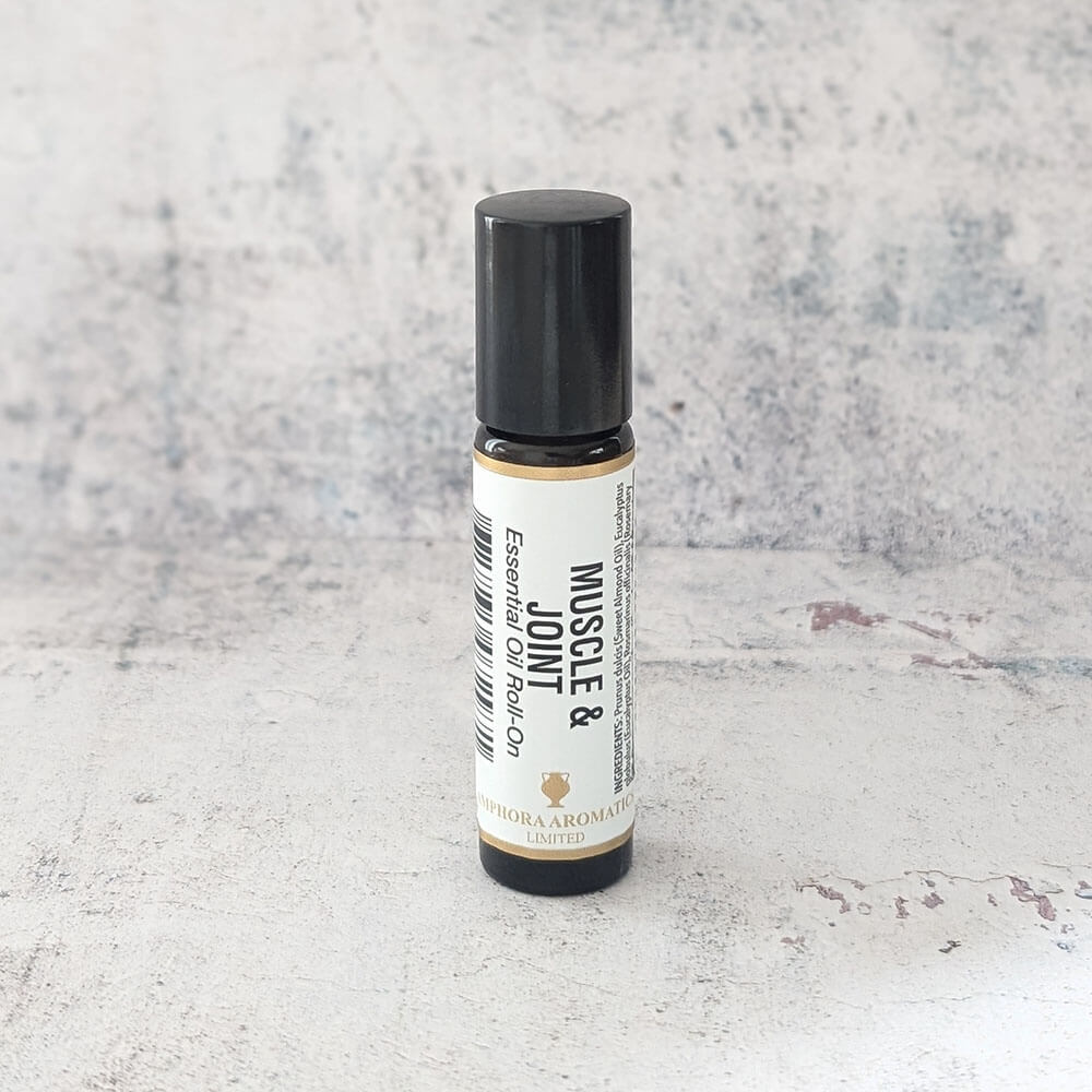 マッスル＆ジョイント ロールオン 10ml ロールオン 10ml アロマオイル 香油 香り 塗るアロマ 精油 持ち運び リラックスグッズ 肩こり