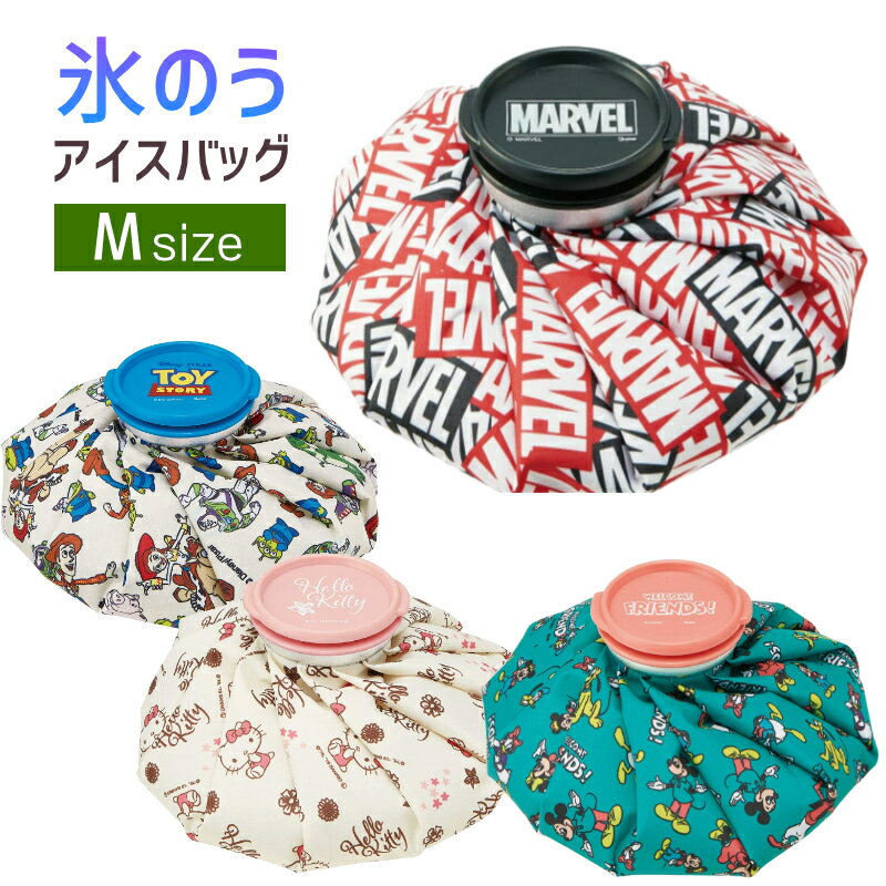 アイスバッグ 氷のう Mサイズ ディズニー キャラクター 小さめ スポーツ 21cm かわいい 子ども 女性 男性 ゴルフ アイシング 冷却 サッカー ICB2 [SMitem]