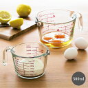 【4日20時~マラソン期間P10倍】計量カップ 耐熱 ガラス Bake Cook ベイクック メジャーカップ かわいい 500ml 石塚硝子 電子レンジOK オ...