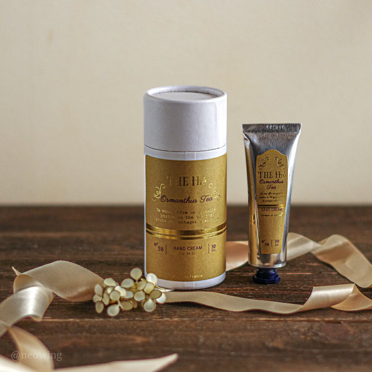 金木犀 サンタール・エ・ボーテ THE tea ザ・ティー オスマンサスティー キンモクセイ ハンドクリーム ..
