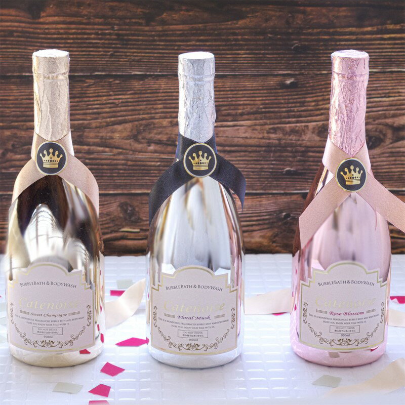 1~7営業日出荷 シャトノワ バブルバス&ボディウォッシュ Catenoise 950ml 入浴剤 かわいい おしゃれ ギフト 女性 プレゼント