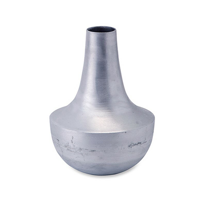 花瓶 おしゃれ 大きい レトロ PLUS the greenフラワーポット アルミニウム アンティーク風 花 玄関 インテリア 店舗 送料無料 [2]