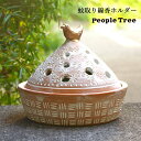 蚊遣り 蚊取り線香入れ People Tree ケース 小鳥 オリエンタル アンティーク調 テラコッタ 陶器 ピープルツリー おしゃれ インテリア 蚊取り線香ホルダー かわいい 安全