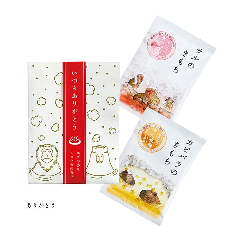 キモチ 薬用サンクス ミニギフト2種セット 入浴剤 バスパウダー 日本製 プチギフト...