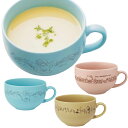 【4日20時〜スーパーSALE!P10倍】スープマグ 陶器製 キャラクター コップ マグカップ プレゼント ギフトにも 和食器 CHMG45 スケーター