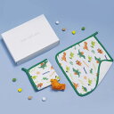 【4日20時~マラソン期間P10倍】ベビーギフトセット お休みセット ディノサウルス リストバンド ハンドタオル SET1089