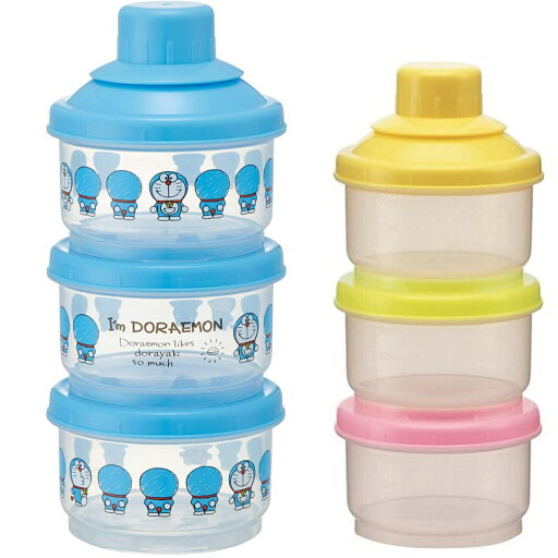 粉ミルクケース 離乳食 保存容器 ベビーグッズ 3段式 CJN1M スケーター キャラクター ドラえもん 100ml×3 粉ミルクケース 離乳食 保存容器 ベビーグッズ 3段式 CJN1M スケーター キャラクター ドラえもん 100ml×3
