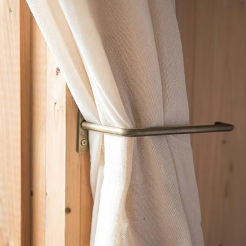 マルチハンガー カーテンホルダー タオルハンガー インテリア DIY リノベーション インテリア雑貨 黒 ゴールド ホワイト