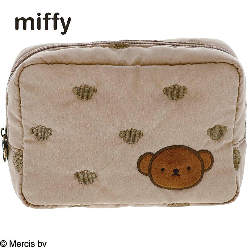 乐天商城 - 1~7営業日出荷 ディック・ブルーナ カノン ブロイン ポーチ miffy 丸眞株式会社 正規取扱店