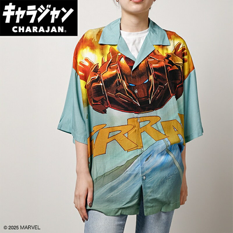 キャラジャン商品（一部） チャッキー ドールアップ アロハシャツ M/LL ワイルドスピード トロピカル レッド ブルー ブラック アロハシャツ M/LL STAR WARS スター・ウォーズ ペインタリー アロハシャツMサイズ/LLサイズ...