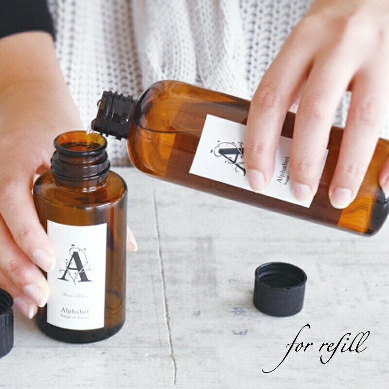 【P10倍】3営業日内出荷 アルファベットディフューザー 詰め替え用 オイル240ml リフィル song of nature 芳香剤 いい香り 人気商品