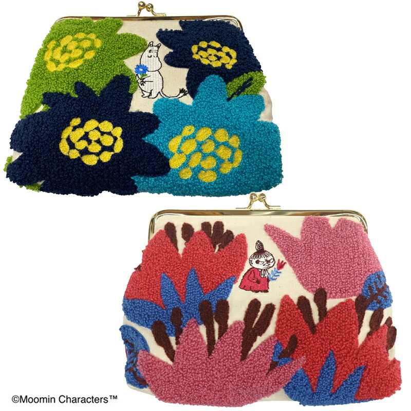 Rakuten - 1~7営業日出荷 ムーミン アーム・イルタ ポーチ 小物入れ がま口 口金ポーチ ギフト リトルミイ MOOMIN 正規取扱店