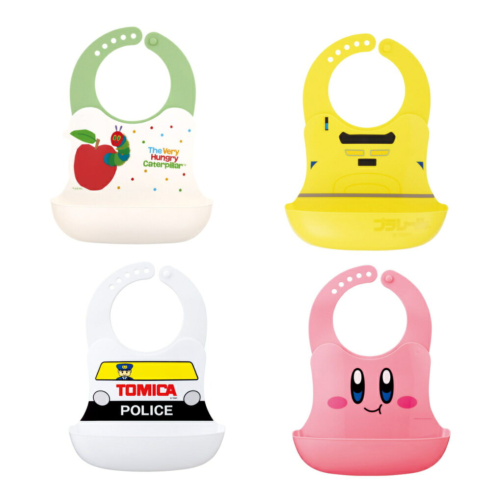 【P10倍】ベビーエプロン ダイカット キャラクター ベビー 食事グッズ DBEP1 スケーター 正規取扱店 1~7営業日出荷