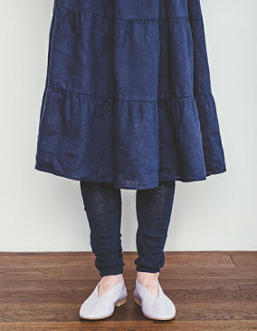 リネンレギンス 5色 ブラック ネイビー シルバー グレー カーキ ブラウン fog linen work フォグリネンワーク ソックス リネン 麻 黒 紺 銀 灰色 茶色 レギンス スパッツ インナー 肌着 無地 シンプル ナチュラル ベーシック 2021 フォグ 春物 春 春服 spring
