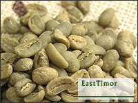 東ティモール 選べる焙煎豆 200g　有機JAS認証オーガニックコーヒー 【フェアトレード】　農薬を使わない自然栽培。軽い酸味と、ほどよい口あたり。