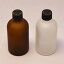 100ml 化粧瓶 ドロッパー付 フロスト加工ガラスボトル (茶色)or(半透明) 正規品 ◆詰め替え/アロマオイル/調合 385円