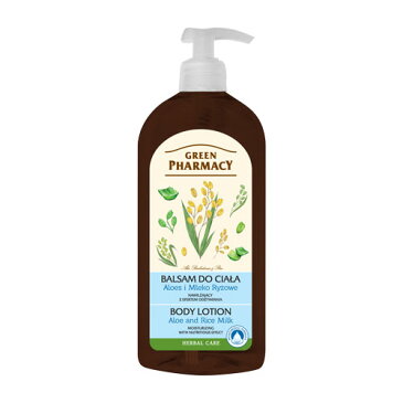 Elfa Pharm Green Pharmacy ボディローション Aloe Ricemilk アロエライスミルク Body Lotion グリーンファーマシー エルファファーム◆ボディケア/オイル/フレグランス/マッサージ/アロマ/癒し