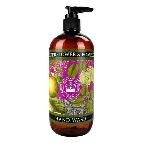 English Soap Company イングリッシュソープカンパニー KEW GARDEN キュー ガーデン Hand Wash ハンドウォッシュ Elderflower Pomelo エルダーフラワー ポメロ ◆石鹸/香り/入浴/風呂/バスグッズ/ボディケア/アロマ/ギフト/プレゼント/香り/癒し/リラックス