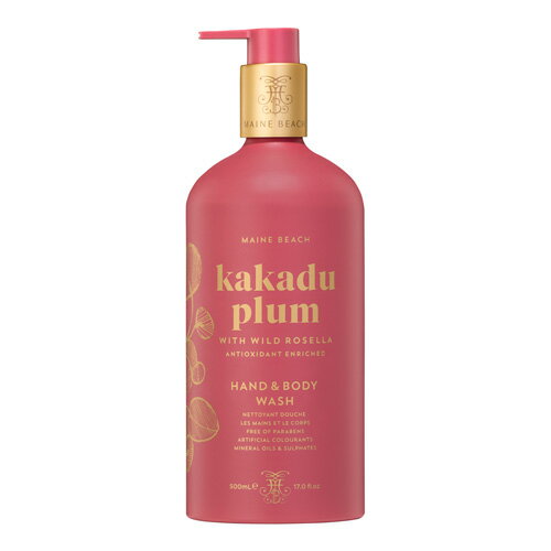 マインビーチ カカドゥプラム ハンド＆ボディウォッシュ Hand & Body Wash Kakadu Plum MAINE BEACH 正規品 ◆せっけん/液体石鹸/ボディソープ/入浴/風呂/バスグッズ/ボディケア/アロマ/ギフト