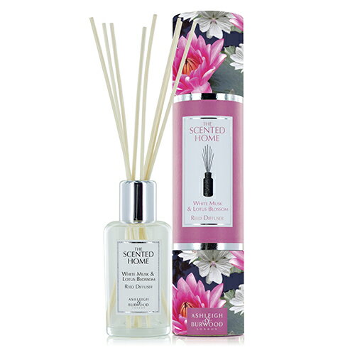 アシュレイ&バーウッド ルームフレグランス Ashleigh＆Burwood リードディフューザー 200ml ホワイトムスク＆ロータスブロッサム Reed Diffuser White Musk＆Lotus Blossom アシュレイ＆バーウッド 正規品 ◆ルームフレグランス/フレグランススティック/リードディフューザー