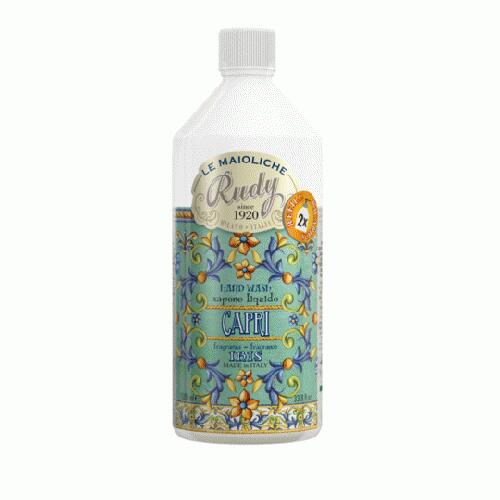 石けん・ボディソープのギフト La Maioliche ハンドウォッシュリフィル Hand Wash Refill アイリスオブカプリ Iris of Capri ラ・マヨルカ 正規品 ◆せっけん/液体石鹸/ボディソープ/風呂/バスグッズ/詰め替え用/入浴/ボディケア/アロマ/ギフト/プレゼント/香り/癒し/リラックス