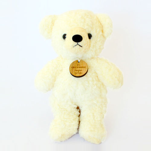 KUSU HANDMADE くすのき アロマベア ホワイト AROMA BEAR White くま 正規品 ◆ぬいぐるみ/熊/防虫/消臭/抗菌/自然/木材/端財/九州