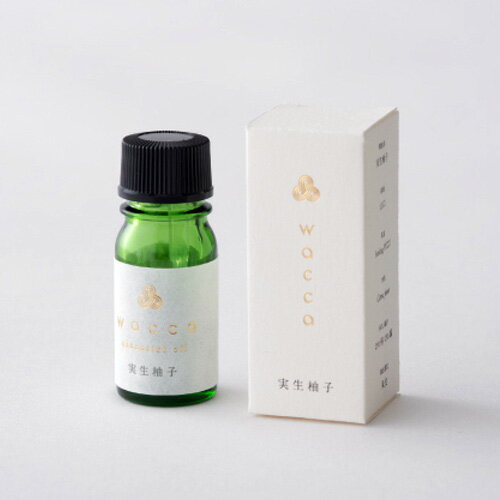 wacca ワッカ エッセンシャルオイル 3ml 実生柚子 ユズ seedling yuzu essential oil 和精油 KUSU HANDMADE 正規品 ◆自然/ナチュラル/エッセンシャルオイル/天然/日本製/アロマテラピー