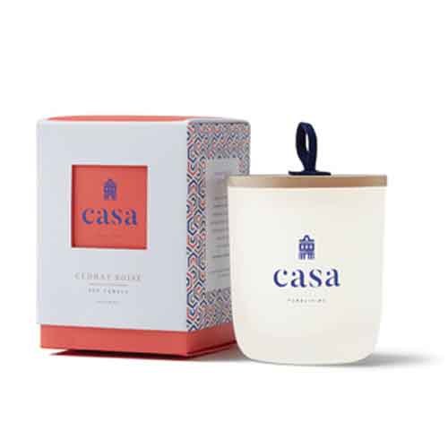 CASA ソイキャンドル レギュラー SOY CANDLE セドラボワーズ CEDRAT BOISE カーサ 正規品 ◆ろうそく/蝋燭/ルーム/消臭/ゆらぎ/フレグランス/芳香/アロマ/ギフト/プレゼント/香り/癒し