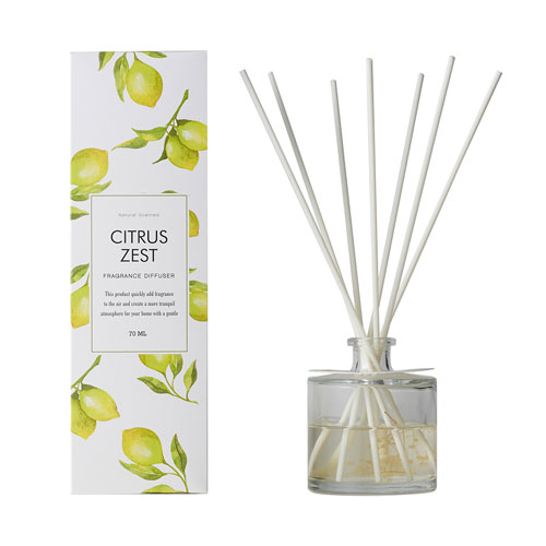 グリーンオアシス リードディフューザー70ml シトラスゼスト CITRUS ZEST DIFFUSER GREEN OASIS 正規品 ◆ルーム/フレグランス/スティック/芳香/アロマ/ギフト/プレゼント/香り/癒し/リラックス/fragrance/aroma/gift/room