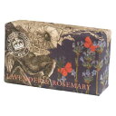 イングリッシュソープカンパニー ラグジュアリーシアソープ ラベンダー＆ローズマリー Lavender & Rosemary Luxury Shea Soaps English Soap Company 正規品 ◆せっけん/石鹸/香り/固形/入浴/風呂/バスグッズ/ボディケア/アロマ/ギフト/プレゼント/香り/癒し/リラックス