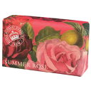 イングリッシュソープカンパニー ラグジュアリーシアソープ サマーローズ Summer Rose Luxury Shea Soaps English Soap Company 正規品 ◆せっけん/石鹸/香り/固形/入浴/風呂/バスグッズ/ボディケア/アロマ/ギフト/プレゼント/香り/癒し/リラックス