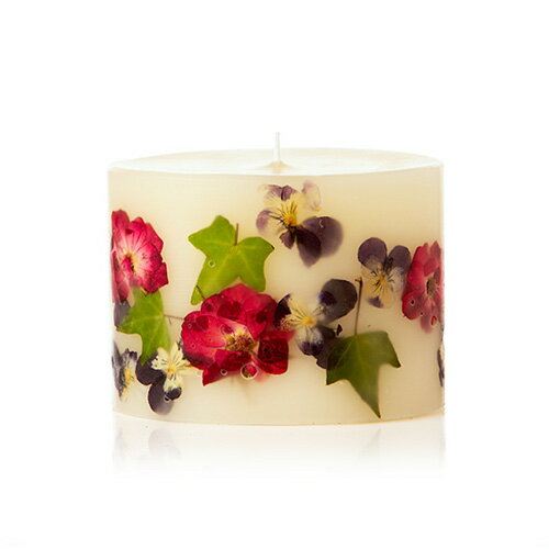 Rosy Rings ボタニカルキャンドル プティ カシス＆ローズ Cassis ＆ Rose BOTANICAL CANDLE PETITE ロージーリングス 正規品 ◆ホームフレグランス/芳香/アロマキャンドル/ロウソク/ドライフルーツ/フラワー