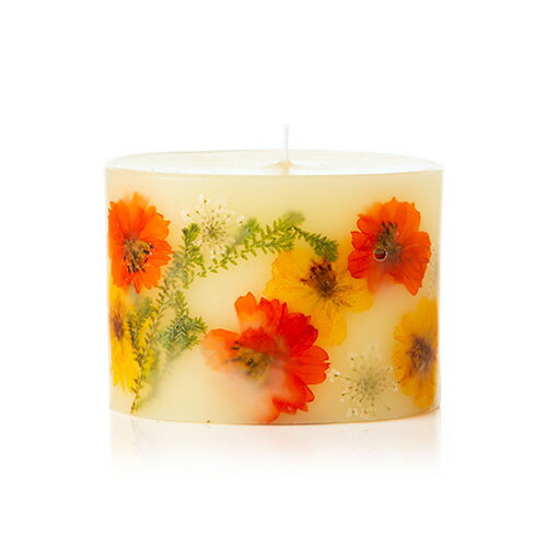 ロージーリングス アロマグッズ Rosy Rings ボタニカルキャンドル プティ オレンジブロッサム＆オスマンサス Orange Blossom ＆ Osmanthus BOTANICAL CANDLE PETITE ロージーリングス 正規品 ◆ホームフレグランス/芳香/アロマキャンドル/ロウソク/ドライフルーツ/フラワー