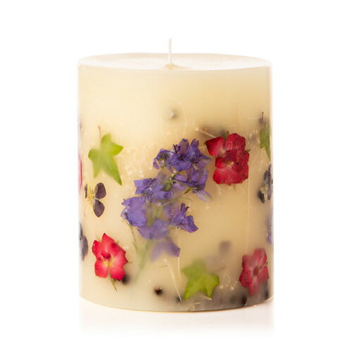 ロージーリングス アロマグッズ Rosy Rings ボタニカルキャンドル トール カシス＆ローズ Cassis ＆ Rose BOTANICAL CANDLE TALL ロージーリングス 正規品 ◆ホームフレグランス/芳香/アロマキャンドル/ロウソク/ドライフルーツ/フラワー【送料無料】