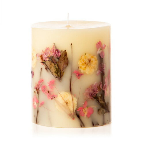 ロージーリングス アロマグッズ Rosy Rings ボタニカルキャンドル トール ネロリ＆マグノリア Neroli ＆ Magnolia BOTANICAL CANDLE TALL ロージーリングス 正規品 ◆ホームフレグランス/芳香/アロマキャンドル/ロウソク/ドライフルーツ/フラワー【送料無料】